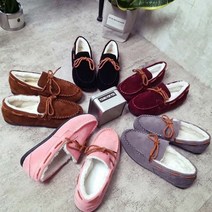 털로퍼 퍼 로퍼 털 안감 여성 어글리 임산부 신발 드라이빙 슈즈 발볼넓은