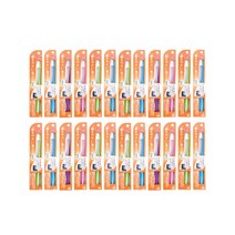 극세모부드러운칫솔 일본 장인칫솔 타나베칫솔 어금니 사랑니 칫솔 미세모 24개 색상랜덤