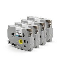 브라더 라벨기 호환 라벨 테이프 라벨지 TZe 6mm 9mm 12mm 18 24 36 mm, 18mm, TZe-641 노랑바탕/검정문자
