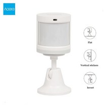 스마트허브 Aqara 인체 센서 스마트 무브먼트 모션 지그비 연결 라이트 강도 무선 게이트웨이 허브 Mi Home, 01 1 pc body sensor