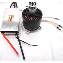 패러글라이딩장비 25KW MP 120100 KV55 Outrunner 브러시리스 모터 및 120v 500A ESC 메가 드론 파라모터, 한개옵션0