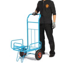 납품 물건 추락방지 두발 운반카트 적재 주류납품, 1개, 3B(생수통운반카) 에어바퀴