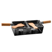 라끌렛 라클렛 그릴 연기안나는 소시지 대중 음식점 바베큐를 위한 기능적인 치즈 Raclette 세트 Bakeware, 한개옵션0