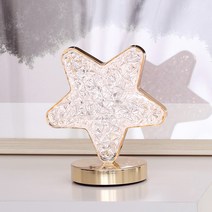 21세기트랜드 3컬러 밝기조절 별 크리스탈 무드등