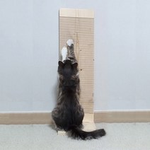 고양이 수직스크래쳐 80cm 대형스크래쳐 원목스크래쳐