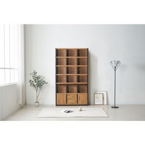 [유앤미가구] 높은 책장 서랍형/일반형 6단 책장 홈오피스 아이방 서재방, 일반형, 메이플그레이