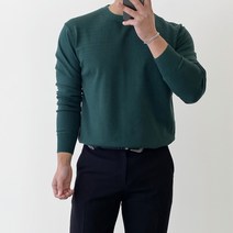 간빠레 21컬러 봄 가을 겨울 부드러운 라운드 니트