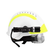 소방관 헬멧 안전 캡 안전이 명확하게 보이는 보호 편안한 긴급 도구 선박 오일 작업자를위한 구조