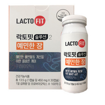 종근당 건강 락토핏 솔루션2 예민한장 450ml*30캡슐, 30정, 2개