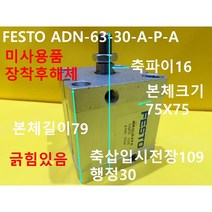 FESTO ADN-63-30-A-P-A 공압실린더 미사용품 기계부품