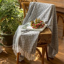 북유럽 에스닉 블랭킷 / 소파 비치 캠핑 담요 소파커버 패브릭러너