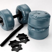 홈트레이닝 미니아령 가정용 물 아령 2p, 블루