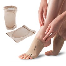 아치슬리브 베이직 발아치패드 발바닥쿠션 지압패드 발케어밴드, 아치슬리브 베이직 블랙, 1개