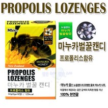 벌꿀 목청 캔디, 32g, 10개