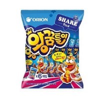 오리온 왕꿈틀이 6번들 255g, 12개(1박스)