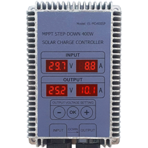 MPPT 태양광 컨트롤러 400W 솔라 패널 12V 24V 납축전지 리튬 인산철 배터리 충전기 캠핑카 딥사이클