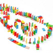 원목 영재 도미노 200pcs, 단품