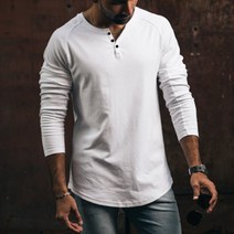 2color 캐주얼 짐 웨어 이너웨어 바이크 데일리 헨리넥 티셔츠