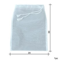체망 채망 건지기 거름채 베이킹 재 가능한 식품 여과기 백 미세 메쉬 등급 나일론 필터 네트 주방 콩 커피 우유 가정용 양조 홉, 20x30_200Mesh 75Micron