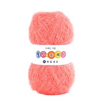 연일섬유 웰빙수세미실 10+2 (10개 구매시 1개덤+SCYarn수세미), 21 형광살구