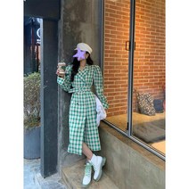 고급 여성 허리 레이스 화이트 여자 원피스 봄원피스