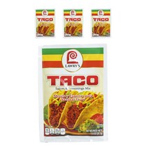 로리스 타코 스파이스 & 시즈닝 믹스, 28.3g, 4개