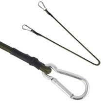 스트레치코드 카라비너 고급형 타프 연장 웨빙 스트랩 탄성 끈 탄성 줄 30cm