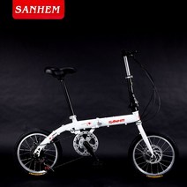 미니벨로 자전거 접이식 클래식자전거 16인치 미니밸로 접히는자전거 폴딩 가성비, W