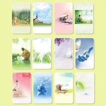 해뜸 교회주보용지 12종 A4 4면 예배 순서 복사 (2), 100매, 10764