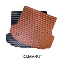 카마루 가죽 트렁크매트 BMW X1 X3 X4 X6 I Series, 브라운, X6-G06좌.우그물X(20~현재)