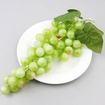 청포도 모형 31cm 인조 포도 샤인머스켓 모조 과일모형 레드글로브 그레이프