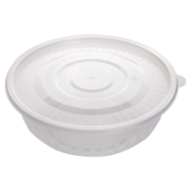 체인컴퍼니 냉면용기(사출) 대형 투명 세트1500ml, 2개, 50개입