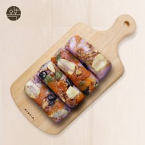 오복떡집 자색고구마찰떡 건강 간식 선물세트 떡케잌 수제웰빙떡 상차림 돌 백일 답례떡 식사대용 개별포장 10개, 2개, 75g