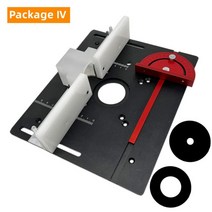 트리머테이블 슬라이딩 트랙 펜스 마이터 게이가 알루미늄 라우터 테이블 삽입 플레이트 목공 벤치 베이클라이트 밀링 탑, 세트 4 베이클라이트 울타리