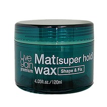 새한 리브겐 프리미엄 매트 왁스 수퍼홀드 120ml, 1개