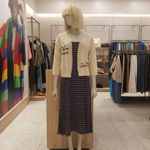 [베네통] 스마일 자수 숏 가디건 BAKCB1231