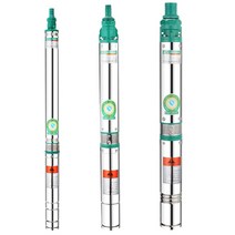심정 펌프 우물 지하수 수중 모터 가정용 배수 잠수, 스크류 펌프 1500W 150M 2.2톤