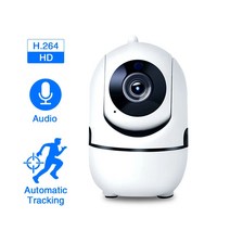 팔로우캠 모션 트래킹 스마트 오토 회전 ip 카메라 블랙 1080p hd 클라우드 홈 보안 카메라 자동 추적 네트워크 무선 cctv 비디오 감시 wifi 카메라 70, 1080p 흰색 16g 추가, 협력사, EU 플러그