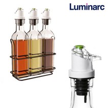 루미낙 루미바이 원터치 사각오일병 250ml 3조세트/오일병/소스병 [더 까사]