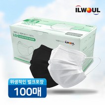 일월 클린 페이스 마스크 100매, 01.화이트