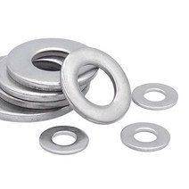 3륜오토바이 삼륜오토바이 미니 M6 스테인레스 스틸 304 플랫 금속 와셔, 37.M6x15x1mm 10pcs
