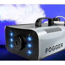 스모그 머신기 포그 무대 특수 연기발생기 특수효과, LED 조명 없이 500W 듀얼 컨트롤 x2병