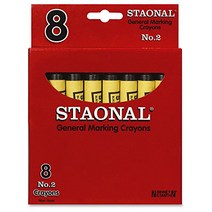 Crayola Bulk Extra Large Marking Crayons Black 8 Count, 1