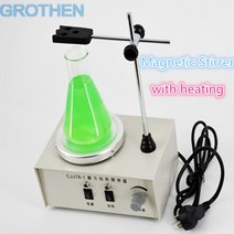 GROTHEN 자석 교반기 실험실 믹서 가열 전력 0-2000rpm 220V 50Hz 150W, 한개옵션0