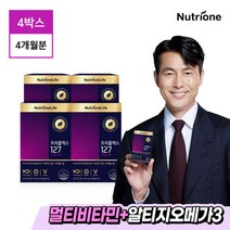 [뉴트리원]정우성 트리플엑스127 4박스 (알티지오메가3), 단품, 단품