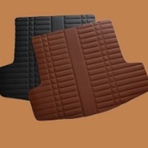 카마루 기아 전차종 가죽트렁크매트 블랙, 스마트컴팩 올뉴모닝 럭셔리/프레스티지 (17~20/4)