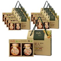 제주이야기 미인 화이바 꼬마 액상차 2종 선물세트 (미인 한라봉차200g+미인 오미자차200g), 2종세트, 9세트