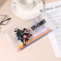 Anime SPY×FAMILY Loid Forger Anya Yor plastic Pencil Case School PVC kids Stationery gift Cosmetic, 06 F