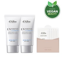달바 워터풀 에센스 선크림 SPF50+PA++++ 50ml 2개 + 약산성 젤 클렌저 15ml, 6세트