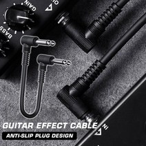 6.35 일렉트릭 기타 이펙트 페달 패치 케이블 액세서리